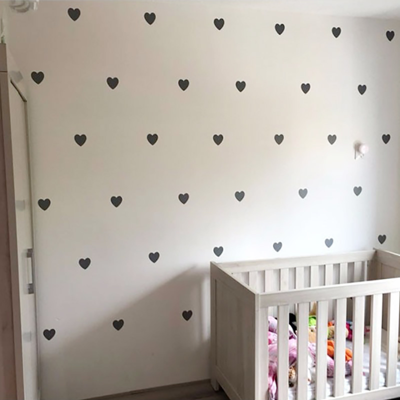 Heart Baby Room Decorative Sti - Baby Girl Nursery Quotes review and price