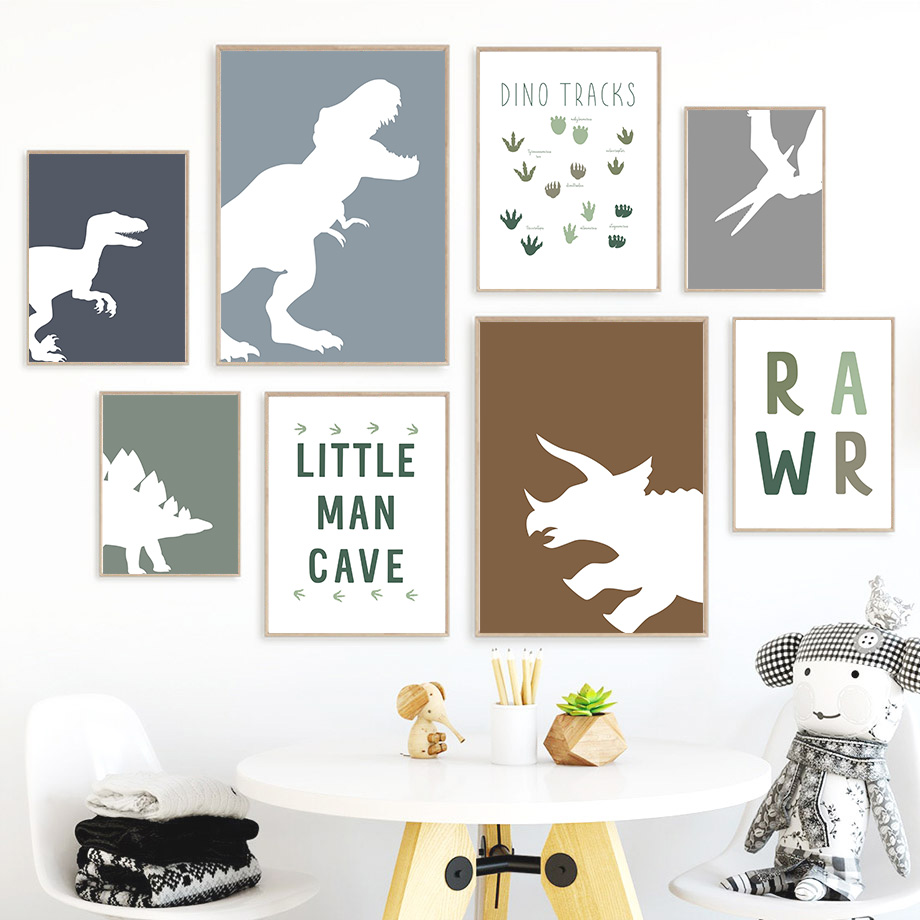 Jurassic Dinosaur Tyrannosauru - Baby Girl Nursery Quotes review and price