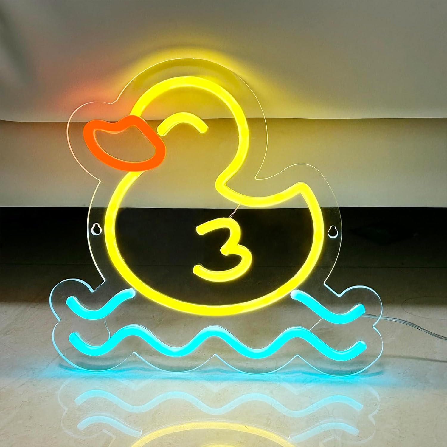 Duck  Neon Sign LED Wall Art U - Baby Nursery Wall Lights review and price