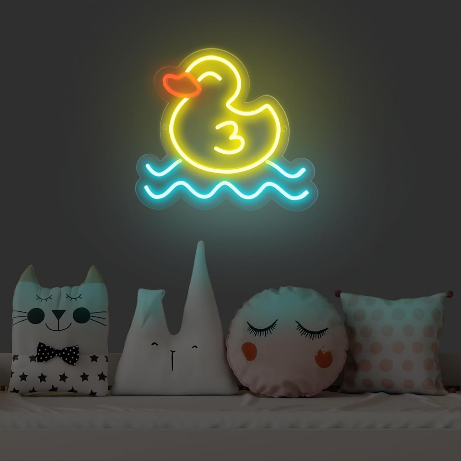 Duck  Neon Sign LED Wall Art U - Baby Nursery Wall Lights review and price