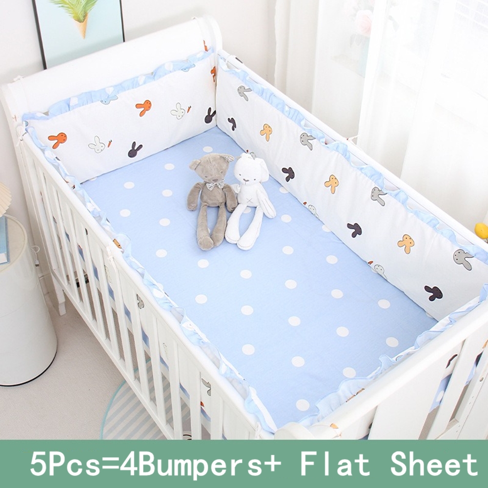 5Pcs Crib Bedding Set Girl Bab - Baby Nursery Boy review and price